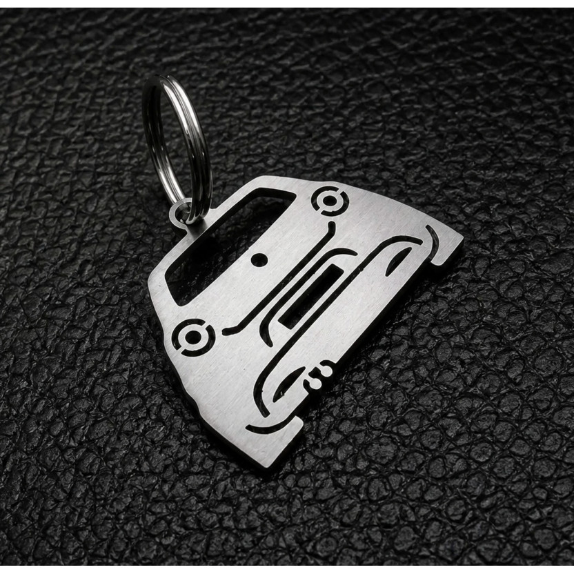 Alfa Romeo MiTo Rear Keyring – Stainless Steel | Inox Drive